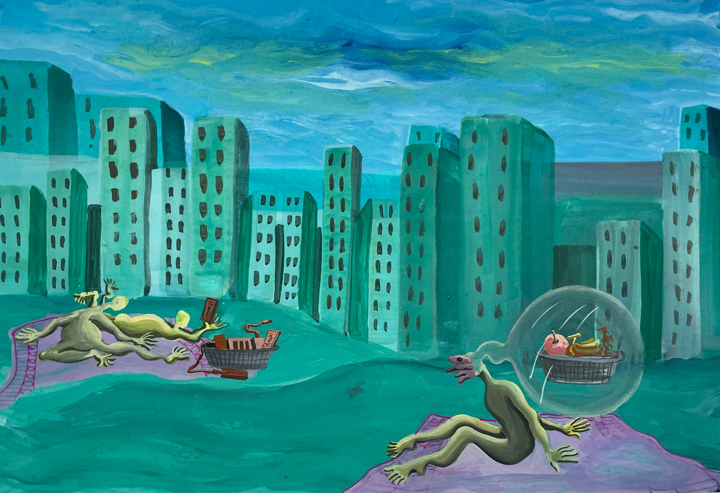 I only have a Purple Carpet for the Picnic