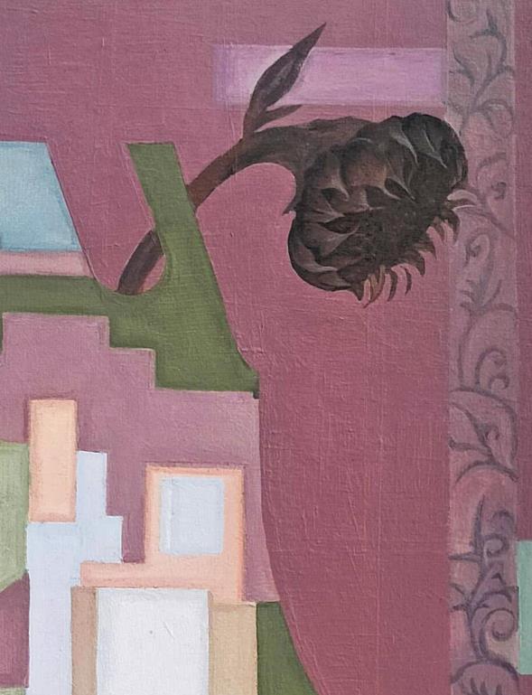 Dancing Dead Flower in the City