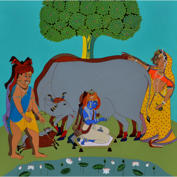 Krishna With Radha