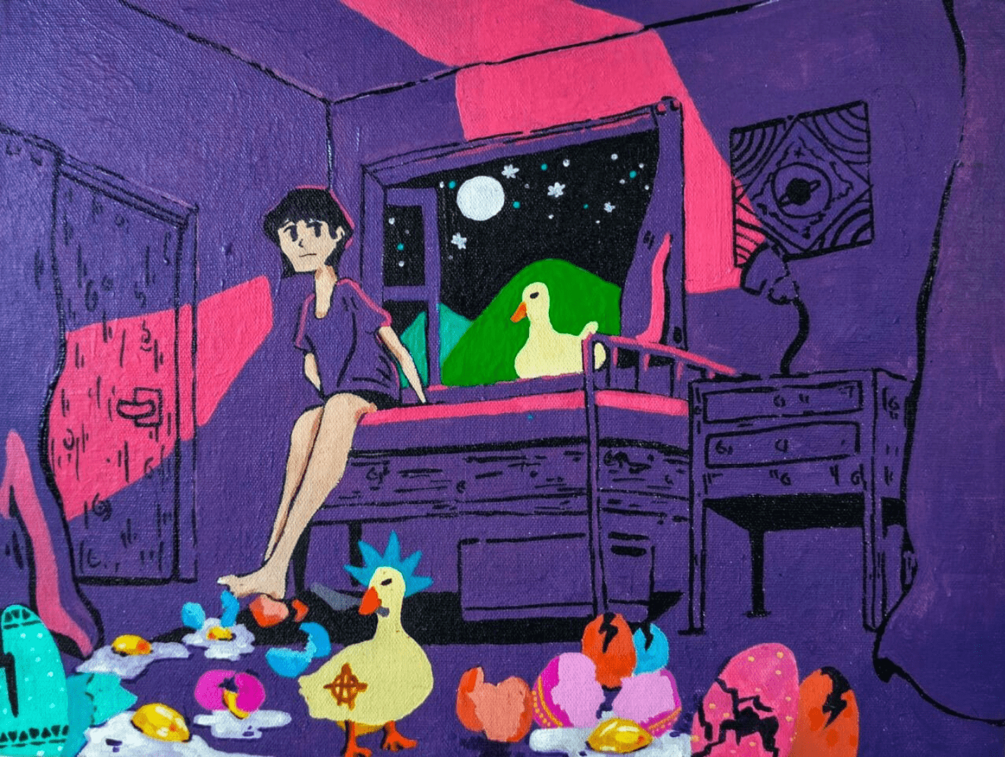 Walking on eggshells