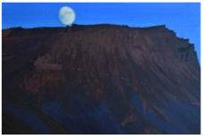 Waxing Gibbous at Kaza