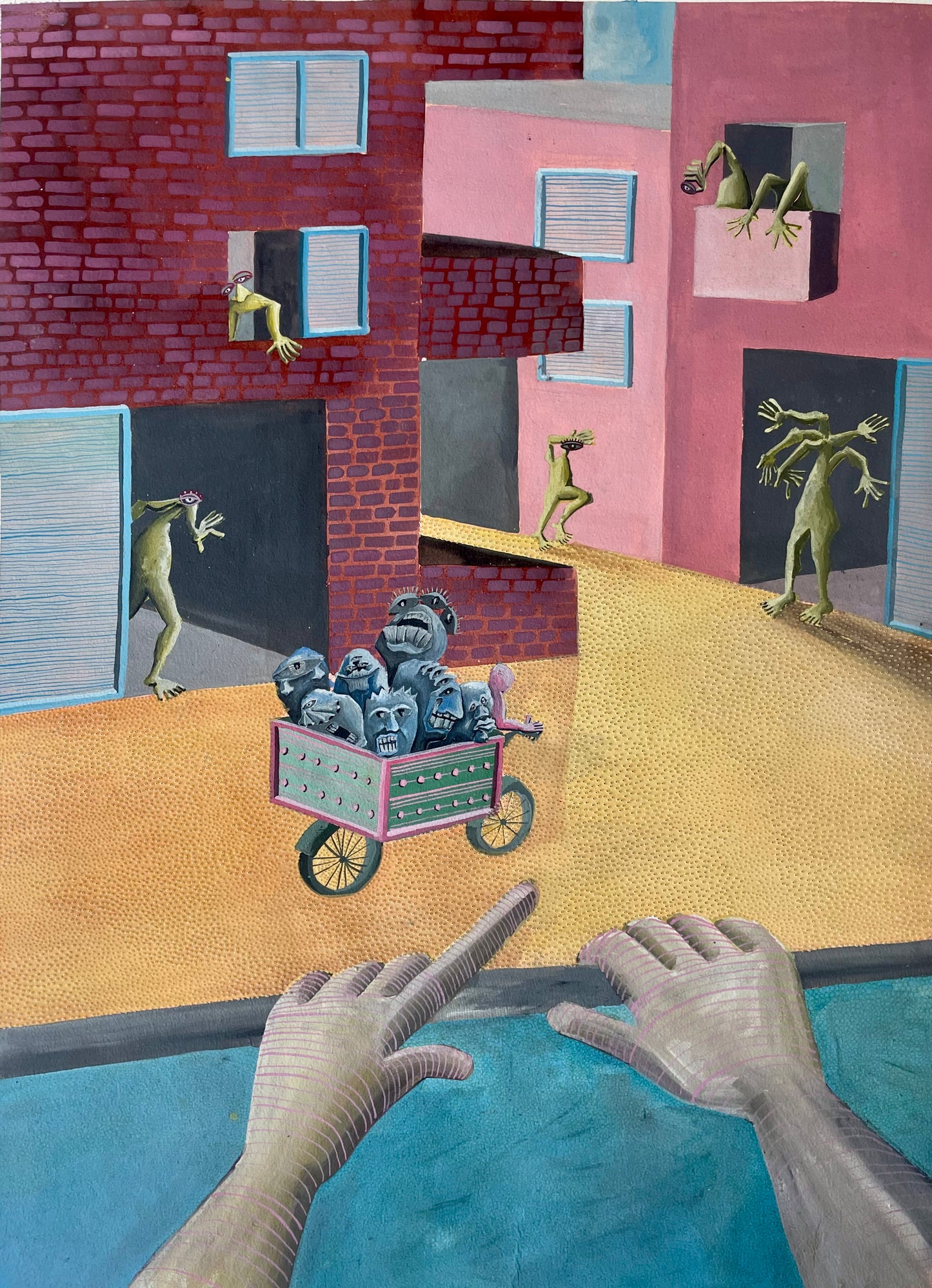 Latest Balcony View: Human Heads for Sale