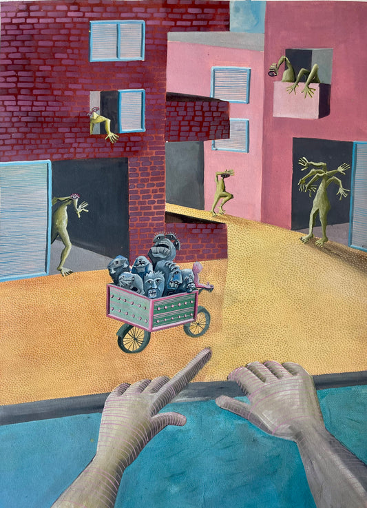 Latest Balcony View: Human Heads for Sale