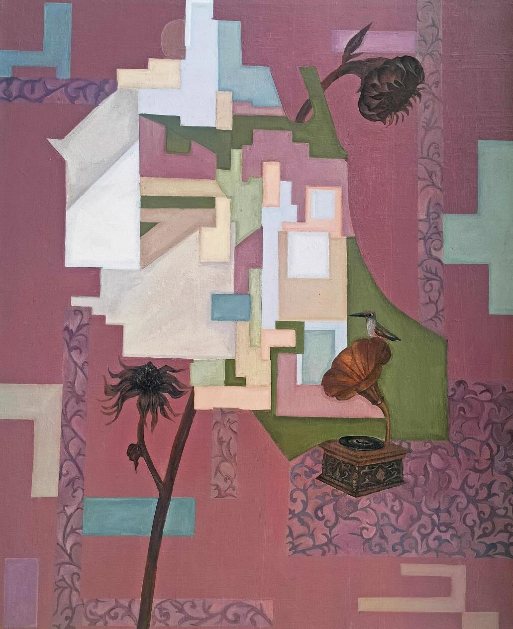 Dancing Dead Flower in the City