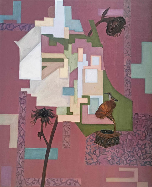 Dancing Dead Flower in the City