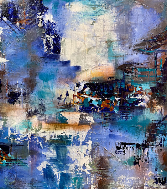 Evening Glow at the Market