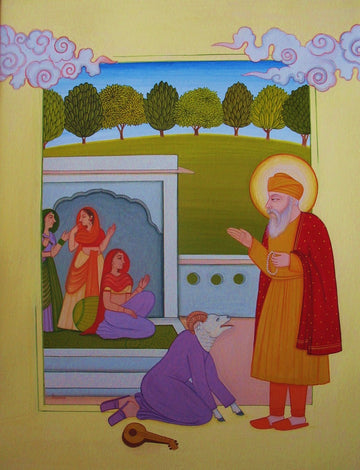 Janam Saakhi of Guru Nanak Dev ji Mardana Magically turned into a Ram