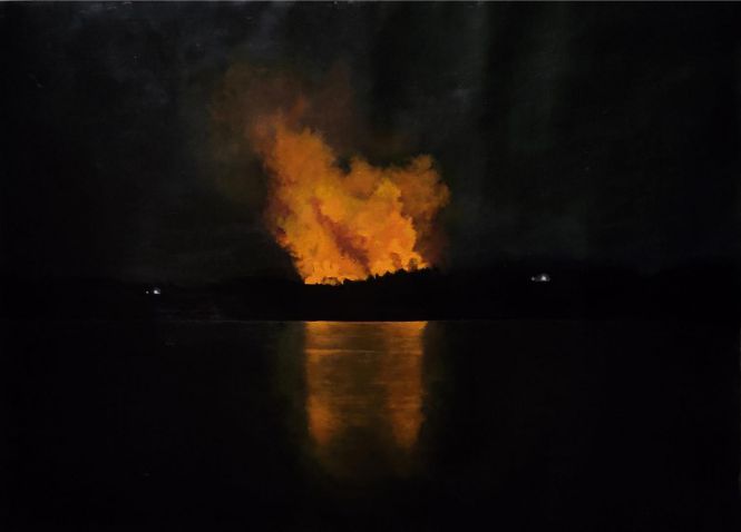 The Fire Blazed at Mojoli